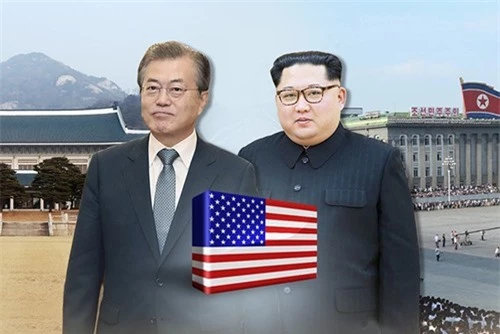Chủ tịch Triều Tiên Kim Jong-un gửi thư cho Tổng thống Hàn Quốc Moon Jae-in.