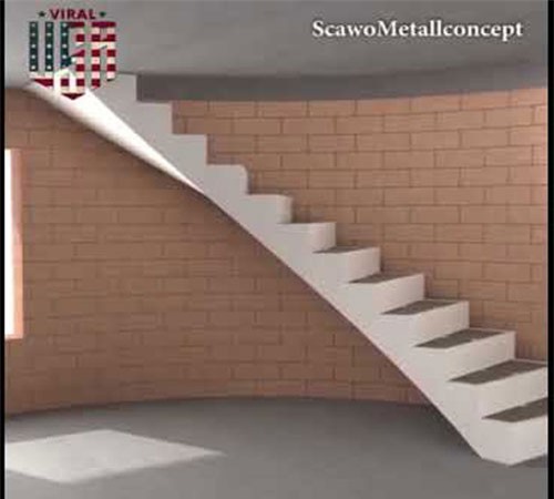 CLIP: Bất ngờ với chiếc cầu thang có thể tháo lắp dễ dàng  