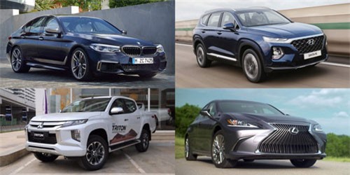 4 ôtô mới được bán ra tại Việt Nam trong tháng 1/2019