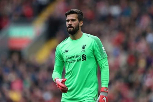 Thủ môn: Alisson Becker (Liverpool).