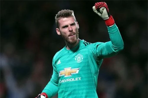 Thủ môn: David De Gea (M.U).