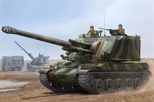 Cận cảnh pháo tự hành lợi hại AU-F1 GCT do Pháp chế tạo