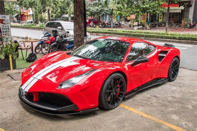 Ferrari 488 SVR độc nhất Việt Nam tân trang lại vẻ ngoài với cảm hứng từ phiên bản Ferrari 488 Pista - Ảnh 1.