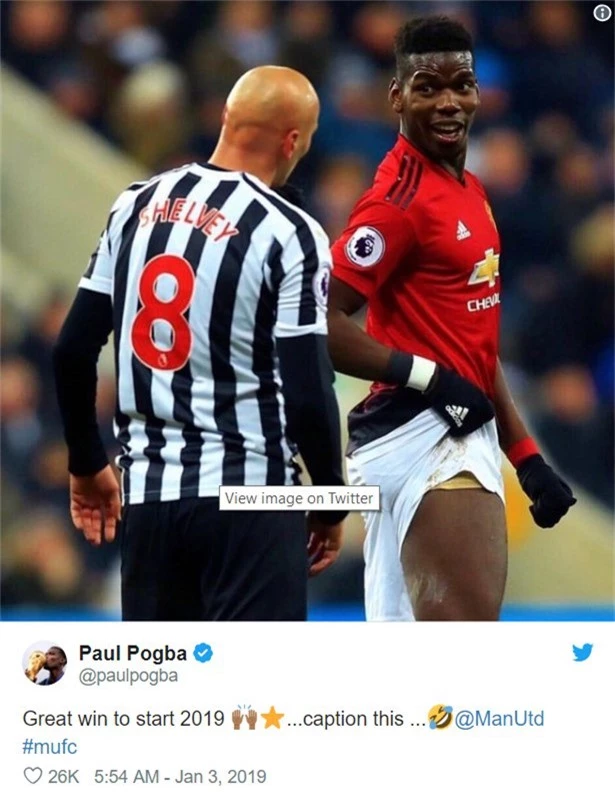 Pogba troll Jonjo Shelvey cực gắt sau pha vào bóng ý đồ triệt hạ