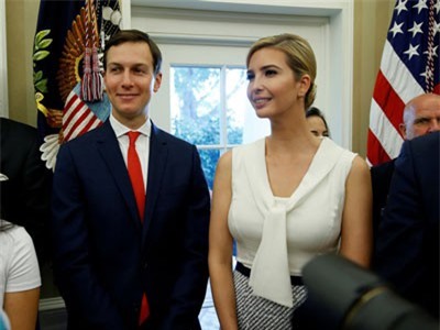 Vợ chồng con gái tổng thống Trump và khối tài sản 1,1 tỷ USD sau khi vào Nhà Trắng