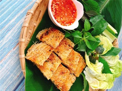 Cách làm bún gạo chiên giòn