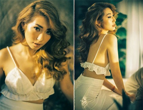 Vừa tậu xe tiền tỷ, Khổng Tú Quỳnh "tân trang nhan sắc" với bộ ảnh gợi cảm