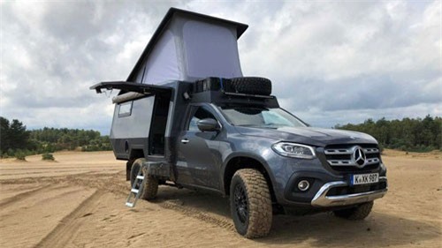 Nhà di động từ Mercedes X-Class có giá từ 205.000 USD