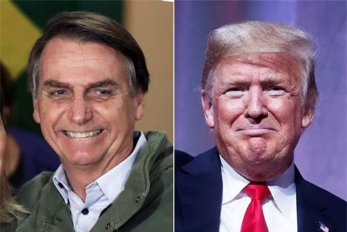 Tân Tổng thống Brazil ca ngợi ông Trump quyền lực nhất thế giới