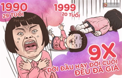 Khi 9X đời đầu và 9X đời cuối đều có một nỗi lo xoay quanh 4 chữ: Chúng ta đã già!