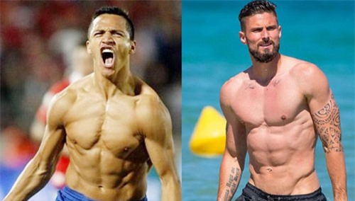 Sanchez, Firmino, Giroud tranh ngôi vương cơ bắp ở Ngoại hạng Anh