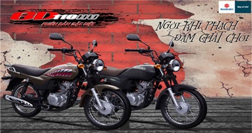 Suzuki GD110HU bản đặc biệt trình làng, giá 29,5 triệu đồng