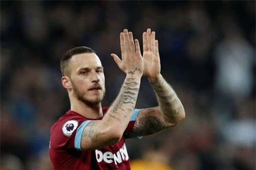 Tiền vệ: Marko Arnautovic (West Ham).