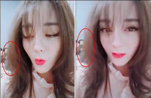 Địch Lệ Nhiệt Ba sơ ý để lộ ảnh bạn trai đang nằm trên giường khi đang mải mê livestream?