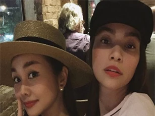Cặp bạn thân 'số 1' của showbiz Việt Hồ Ngọc Hà - Thanh Hằng hội ngộ cực tình cảm sau nghi án "cạch mặt"