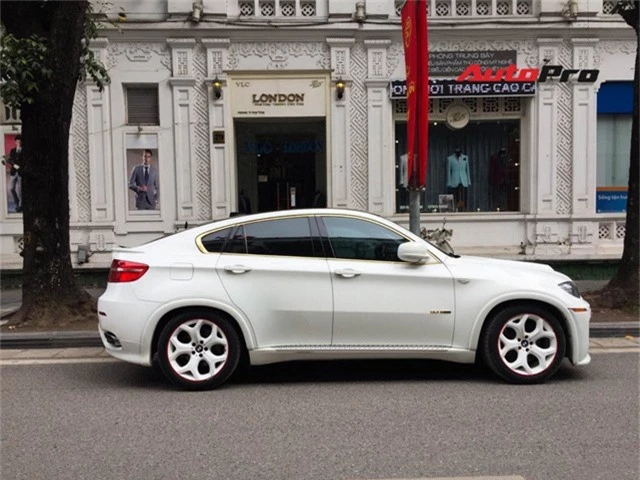 BMW X6 biển lặp tài lộc độ lạ tại Hà Nội - Ảnh 4.