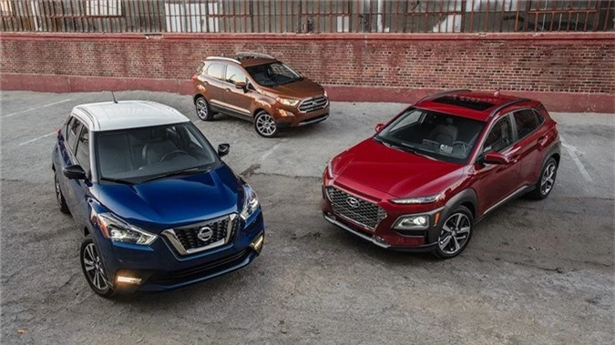 Ford EcoSport, Hyundai Kona và Nissan Kicks: Đâu là sự lựa chọn ở phân khúc B-SUV - ảnh 1