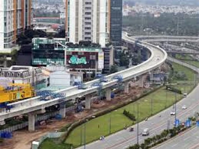 Dự án tuyến metro số 1 được Kiểm toán Nhà nước chỉ ra nhiều sai phạm (Ảnh: TL)