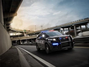 Ford Explorer thế hệ mới được hé lộ qua xe cảnh sát Mỹ