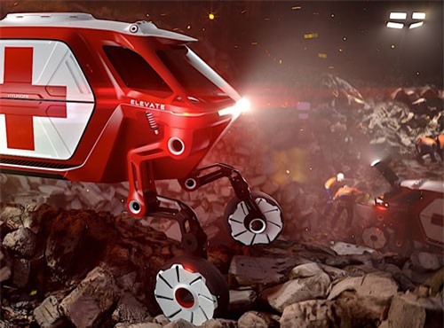 Hyundai sẽ trình làng mẫu ôtô có chân tại CES 2019