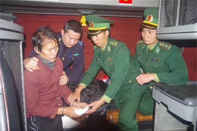 Đối tượng Tuấn bị bắt khi đang vận chuyển lượng lớn ma túy về Việt Nam