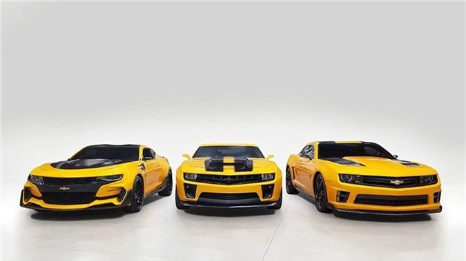 Nhìn lại dàn xe Chevrolet Camaro “đóng vai” Bumblebee trong phim Transformers ảnh 1