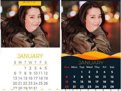 Hướng dẫn tự tạo bộ lịch năm 2019 đẹp mắt từ hình ảnh của chính bạn