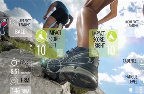 Samsung lấn sân sang giầy thể thao thông minh