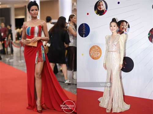 Màn đọ sắc cực 'gắt' của dàn Hoa hậu đình đám nhất Vbiz trên thảm đỏ WeChoice: Sang chảnh và đỉnh cao là đây!