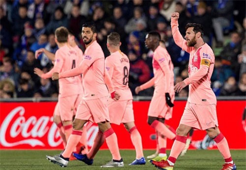 Messi và Suarez rực sáng, Barcelona vững ngôi đầu bảng La Liga