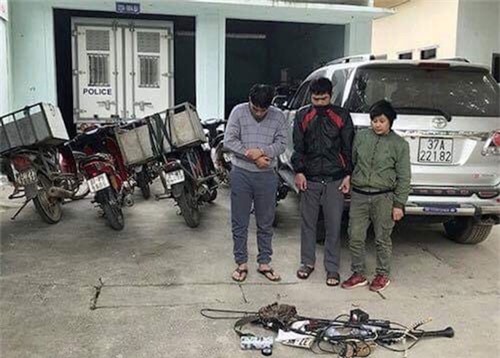 Nghệ An: Bắt nhóm “cẩu tặc” tung hoành liên huyện