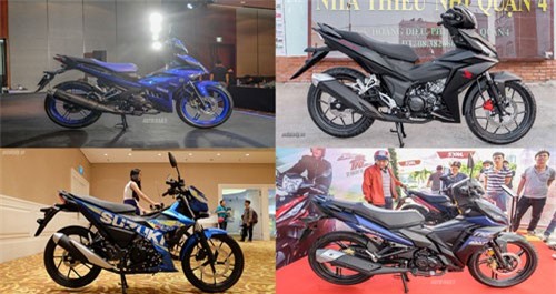 Mua xe côn tay giá rẻ: Chọn Yamaha Exciter, Honda Winner, Suzuki Raider hay SYM Star SR170?