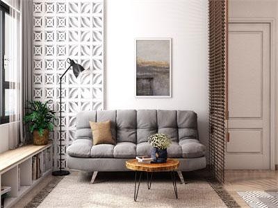 Căn hộ có nội thất làm bằng gỗ tự nhiên