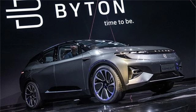 Mẫu SUV chạy điện đầu tiên của Byton đã từng xuất hiện tại CES năm 2018.
