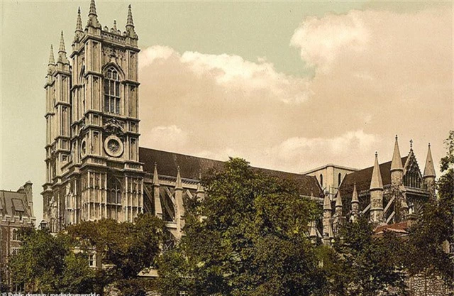  Tu viện Westminster ở London, Anh. 