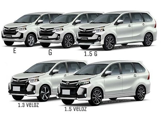 Các mẫu Avanza (và 1.3L với tên Veloz) được giới thiệu trong các mẫu quảng cáo tại Indonesia và Malaysia.