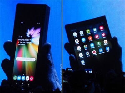 Smartphone có thể gập lại của Samsung sẽ sở hữu 3 camera sau
