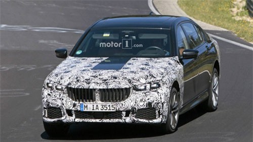 Rò rỉ ảnh BMW 7-Series bản nâng cấp sắp ra mắt