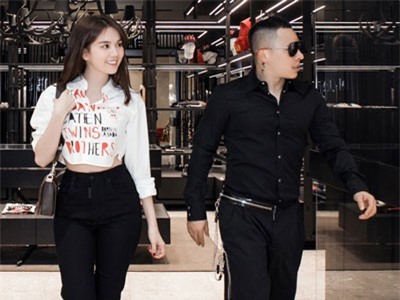 Ngọc Trinh cùng ông bầu thử đồ dự Milan Fashion Week