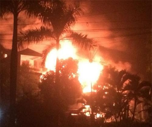 Lào Cai: Cháy cửa hàng phụ tùng xe máy, 30 tỷ đồng bị thiêu rụi