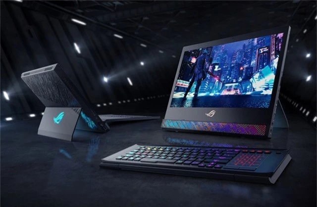 Bàn phím của ROG Mothership có thể tháo rời để sử dụng tiện lợi hơn nếu muốn