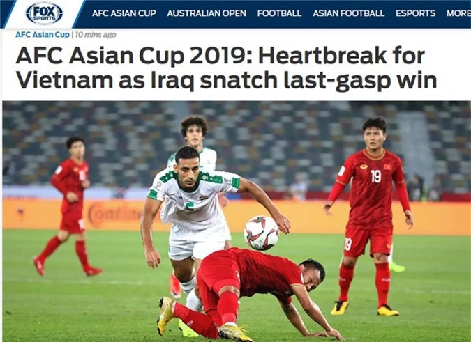 Việt Nam 2-3 Iraq, kết quả Việt Nam 2-3 Iraq, tỉ số Việt Nam 2-3 Iraq, video bàn thắng Việt Nam 2-3 Iraq