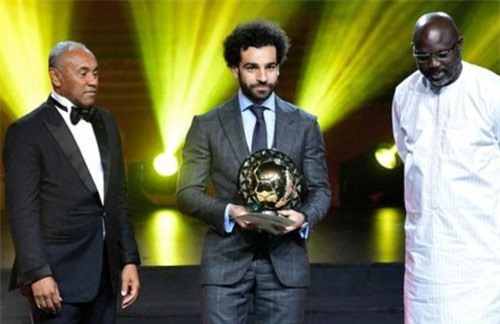 Salah lần 2 liên tiếp giật giải Cầu thủ xuất sắc nhất Châu Phi