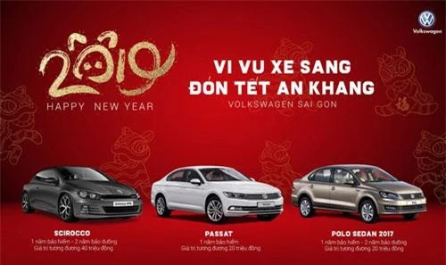 Ưu đãi cho khách hàng mua xe Polo, Scirocco và Passat.