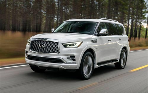 Bảng giá xe Infiniti tại Việt Nam tháng 1/2019