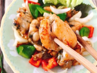 Ếch chiên nước mắm