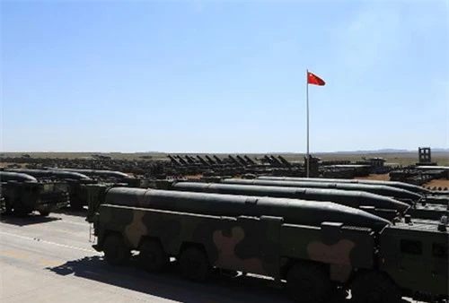 Tên lửa đạn đạo ICBM DF-41. Ảnh. Tân Hoa Xã