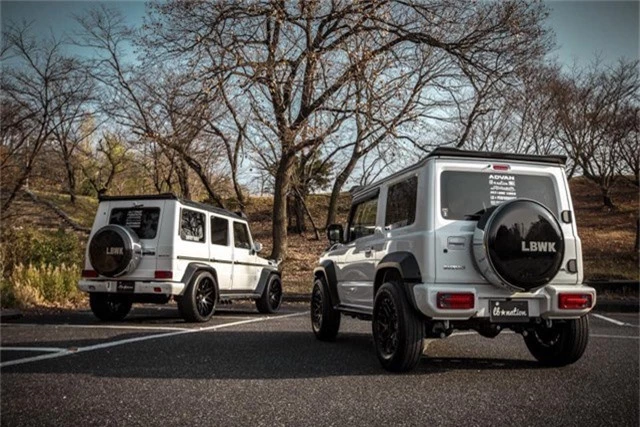 Suzuki Jimny trở thành phiên bản thu nhỏ của Mercedes-Benz G-Class - Ảnh 5.