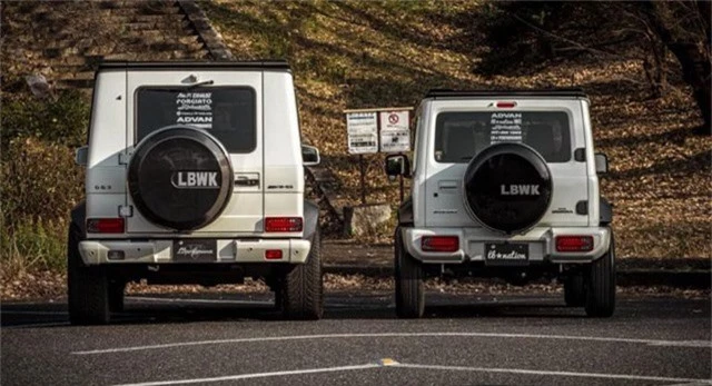 Suzuki Jimny trở thành phiên bản thu nhỏ của Mercedes-Benz G-Class - Ảnh 6.