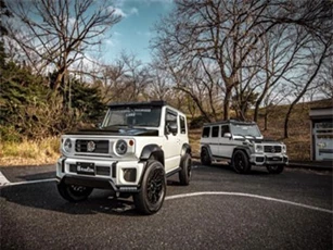 Suzuki Jimny trở thành phiên bản thu nhỏ của Mercedes-Benz G-Class